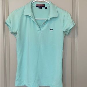 Women’s Small Turquoise Blue Vineyard Vines Polo